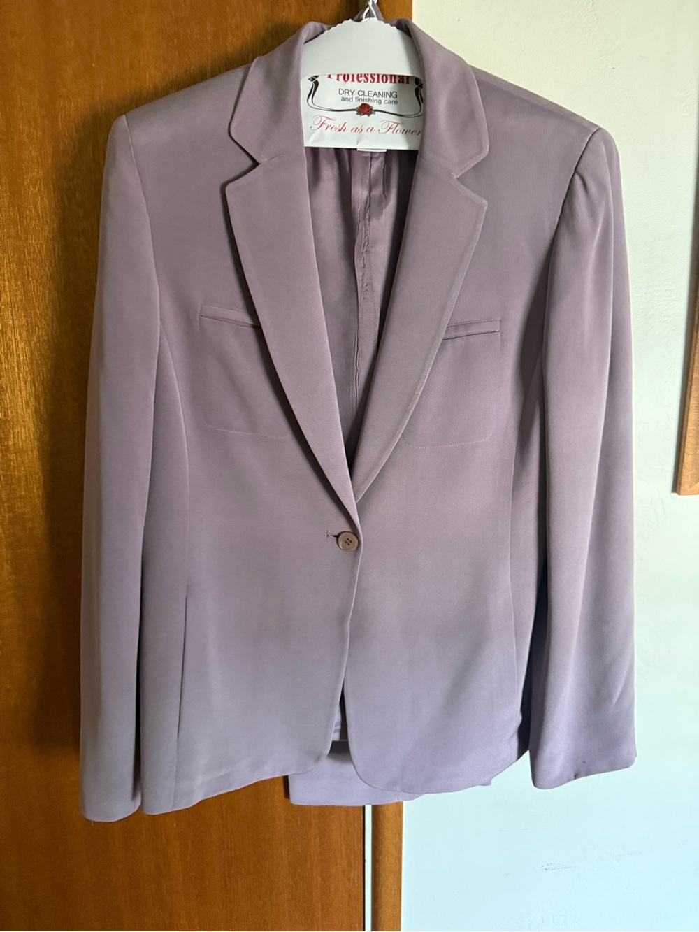 Jones Wear Lavender Women's Pantsuit